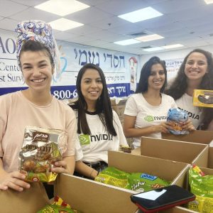 Chasdei Naomi's Rosh Hashanah food baskets